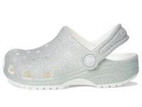 Baby Crocs Classic Iridescent Glitte wit - thumbnail