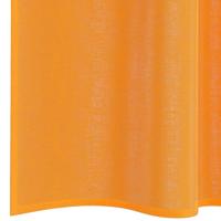 Gordijnen voile met roedezakken 2 st oranje - thumbnail
