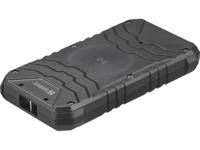 Sandberg Survivor Powerbank 10000 PD22W 10000 mAh Draadloos opladen Zwart - thumbnail