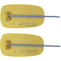 Thermo TECH Polyester Platte verwarming voor auto-buitenspiegel Zelfklevend 12 V/DC, 12 V/AC 15 W Beschermingsklasse IPX4 (l x b) 130 mm x 70 mm - thumbnail