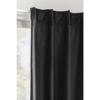 Gordijn Luca XL - zwart - 280x280 cm (1 stuk)