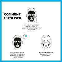 Garnier SkinActive AHA + BHA Charbon Serum Masker - thumbnail