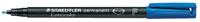 Viltstift staedtler ohp lumo f 318 perm blauw - thumbnail