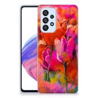 Smartphone hoesje Samsung Galaxy A53 5G Tulips - thumbnail