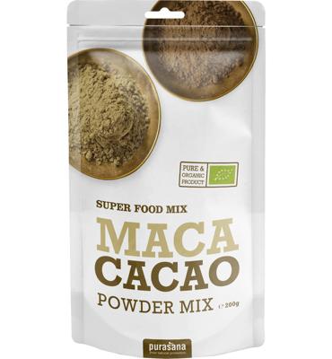 Purasana Vegan Maca Cacao Raw Powder Mix Purasana Vegan Maca Cacao Raw Powder Mix
