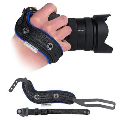 Spider SpiderPro Hand Strap V2, Black + Blue Trim Spider SpiderPro Hand Strap V2, Black + Blue Trim