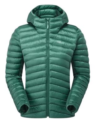Rab Cirrus Flex Hooded Isolatiejas Dames Eucalyptus/Green Slate 10/S