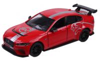 Kinsmart Auto Jaguar Xe Sv 12 Cm Rood - thumbnail