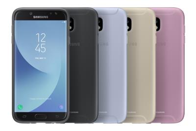 Galaxy J7 (2017) Jelly Cover zwart EF-AJ730TBEGWW