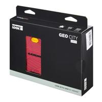 Look Geo City Grip Platform Pedalen - Rood - thumbnail