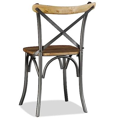 VidaXL Eetkamerstoelen 2 st massief mangohout VidaXL Eetkamerstoelen 2 st massief mangohout