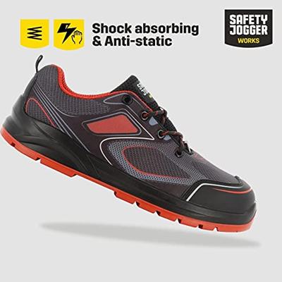 Safety Jogger Cador Laag S1P | Rood | Maat 42 - 00.118.087.42