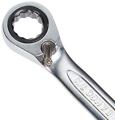 Bahco Steekringratelsleutel | stubby | verchroomd | lengte 103 mm | 7/16" - 10RZ-7/16