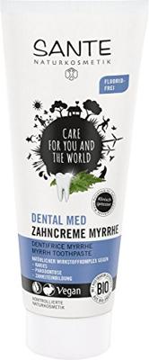 Sante Tandpasta mirre fluorvrij 75 Milliliter Sante Tandpasta mirre fluorvrij 75 Milliliter
