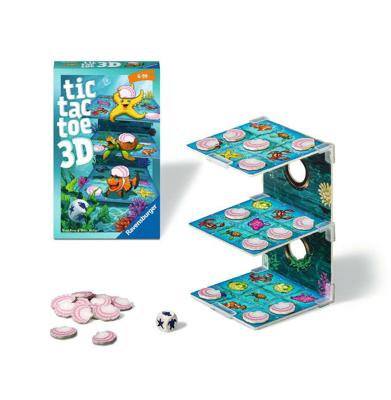 Ravensburger pocketspel Tic Tac Toe 3D