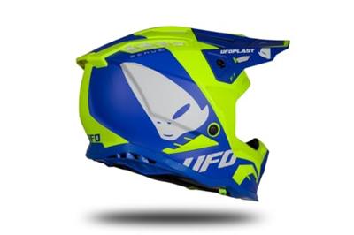 UFO PLAST crosshelm "echus helmet echus m blue/yel. matt