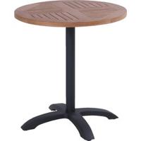 Hartman Outdoor Ronde Bistrotafel 70cm, inklapbaar - Zwart - thumbnail