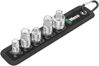 Wera 781/5 Set 1 05042680001 Dopsleutel-bitinzetset 1/4 inch Aandrijving 1/4 (6,3 mm), 3/8 (10 mm) 5 onderdelen Wera 781/5 Set 1 05042680001 Dopsleutel-bitinzetset 1/4 inch Aandrijving 1/4 (6,3 mm), 3/8 (10 mm) 5 onderdelen