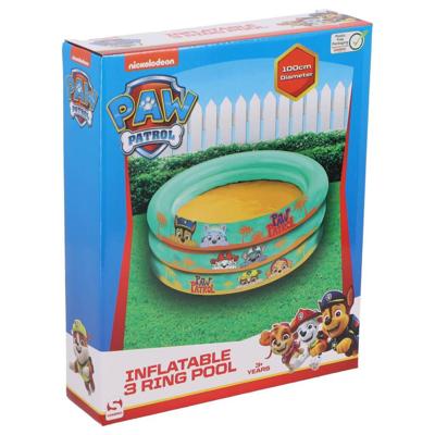 Paw Patrol 3 Rings Zwembad Groen/Geel Paw Patrol 3 Rings Zwembad Groen/Geel