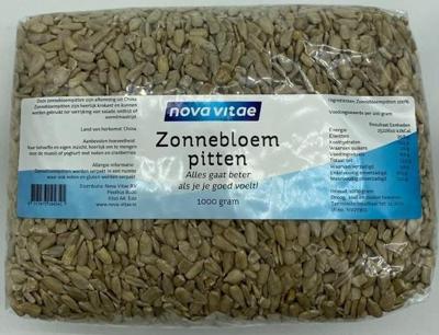 Nova Vitae Zonnebloempitten (1 Kilogr) Nova Vitae Zonnebloempitten (1 Kilogr)