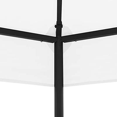 VidaXL Tuinprieel 180 g/m² 323x275x265 cm wit