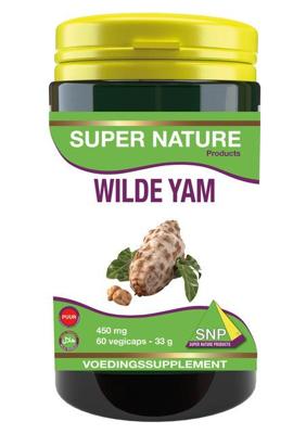 Wilde yam 450mg 60 Vegetarische capsules Wilde yam 450mg 60 Vegetarische capsules