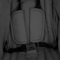 Tweeling kinderwagen staal donkergrijs - thumbnail