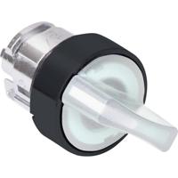 Schneider Electric ZB4BK12137 ZB4BK12137 (Ø) 22 mm Zwart, Wit 1 stuk(s) - thumbnail