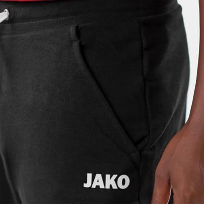 JAKO 6565K Joggingbroek Base Met Boord Kids - Zwart - 152