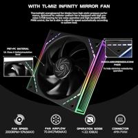 THERMALRIGHT - Frozen Infinity 360 - AIO-waterkoeling - 120 mm ventilatoren - ARGB Intel AMD - Zwart - thumbnail