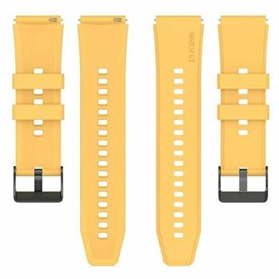 Garmin Approach S12 / S40 / S42 - Siliconen gesp bandje - Geel