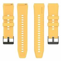 Garmin Forerunner 570 (42mm) / 55 / 245 / 645 - Siliconen gesp bandje - Geel - thumbnail