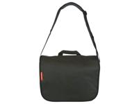 Newlooxs New looxs messenger cameo schoudertas - zwart, polyester, klittenband, 12l, 38x29x11cm, waterafstotend - thumbnail