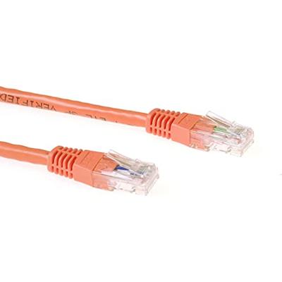 ACT Oranje 20 meter U/UTP CAT6 patchkabel met RJ45 connectoren