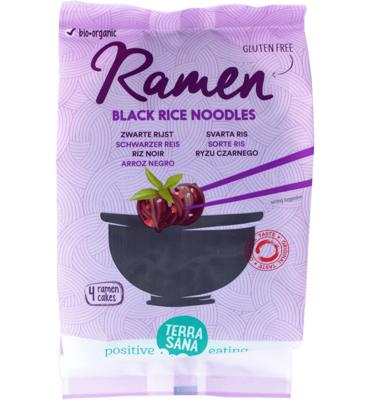 TerraSana Ramen zwarte rijst bio 280 Gram
