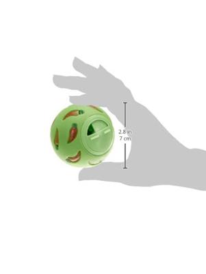 Nobby Snackball Knaagdier, 7,5 cm, groen, kunststof