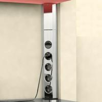 Bachmann CASIA Stekkerdoos 4-voudig voor wand en tafelmontage stekkerdoos 2 meter - thumbnail