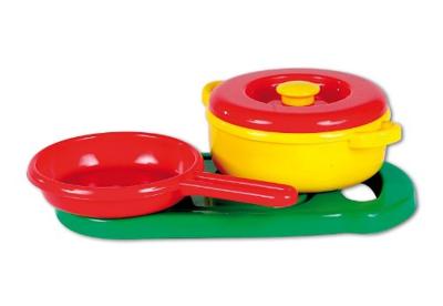 Pot pan en snijplank