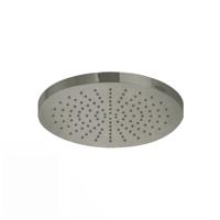 Hotbath Mate hoofddouche 20cm rond nikkel geborsteld M100GN - thumbnail