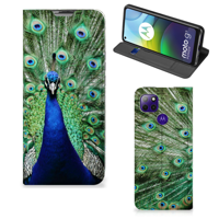 Motorola Moto G9 Power | Hoesje maken | Pauw - thumbnail