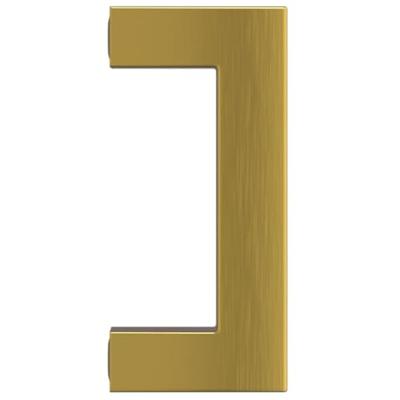 Handvatten 20 st 64 mm roestvrij staal goudkleurig