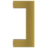 Handvatten 20 st 64 mm roestvrij staal goudkleurig - thumbnail