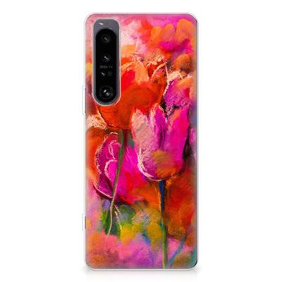 Smartphone hoesje Sony Xperia 1 IV Tulips Smartphone hoesje Sony Xperia 1 IV Tulips
