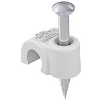 OBO Bettermann 2227339 Nagelklem Grijs 100 stuk(s) - thumbnail