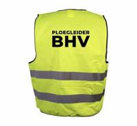 Ploegleider BHV hesje geel - Ploegleider BHV hesje geel - thumbnail