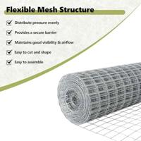 VidaXL Euro hek 0,4 x 10 m pvc-gecoat ijzer - thumbnail