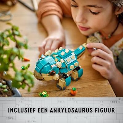 LEGO jurassic world 76962 baby bumpy: ankylosaurus - thumbnail