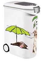 Voedselopslagcontainer Curver 253751 Wit Metaal/Plastic - thumbnail