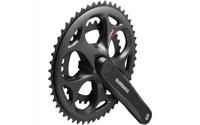 Shimano crankstel 7/8 speed tourney fc-a070 compact 170/50-34t met vierkante as zwart - thumbnail