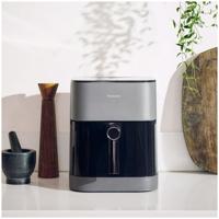 Panasonic NF-CC500SXE Airfryer 5 l 1450 W CoolTouch-behuizing, Stoomtoevoeging, Digitale timer, LC-display, Kijkvenster, Automatische start-stop Grijs - thumbnail